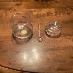 PRINCESS HOUSE  CONDIMENT JAR AND SPOON